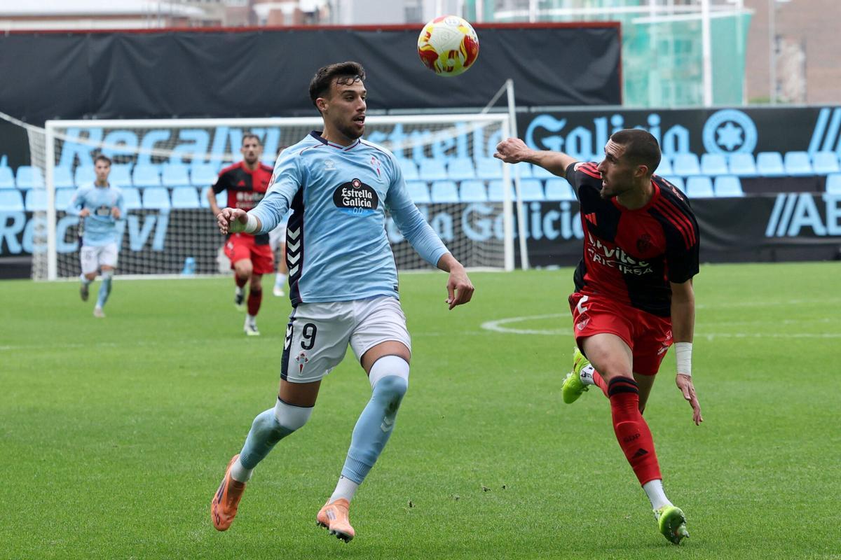 El Celta Fortuna se impone a la Ponferradina en Balaídos
