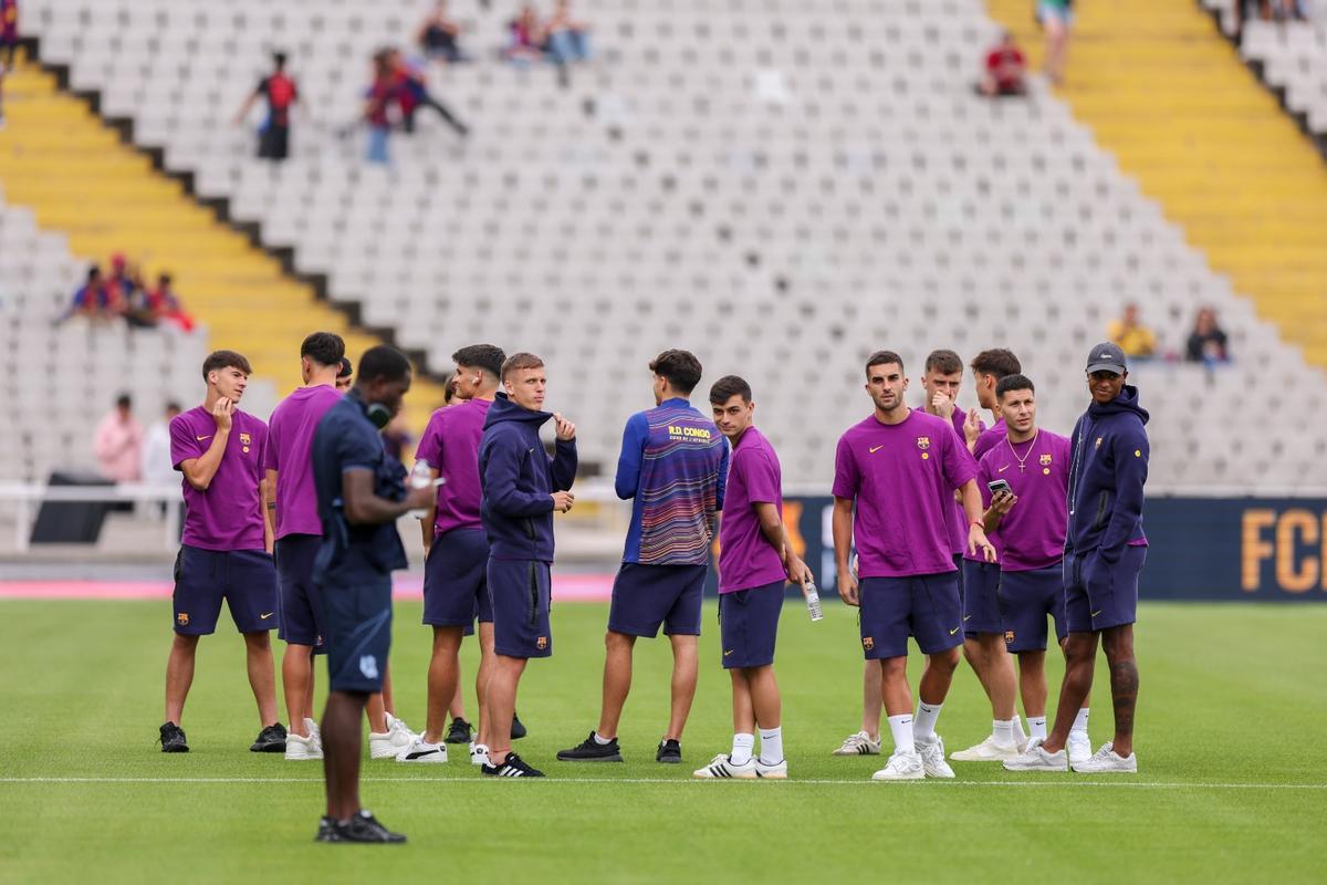 Imagen de Montjuïc en la previa