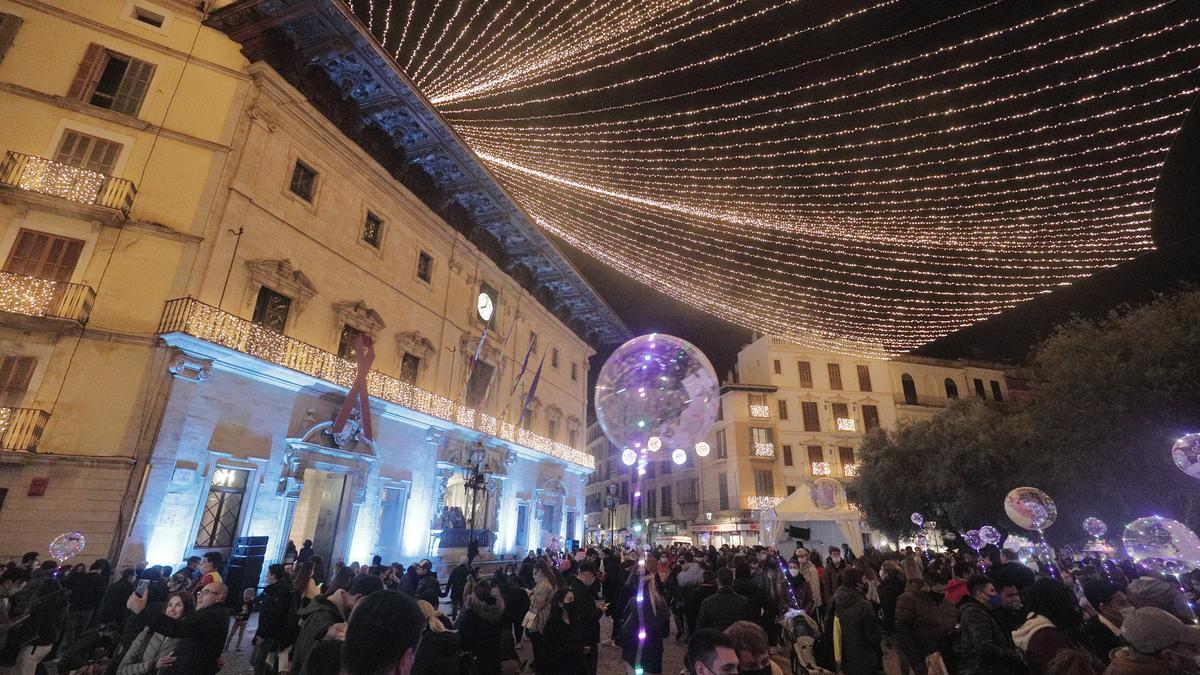 La Navidad llega a Palma: así ha sido el encendido de luces