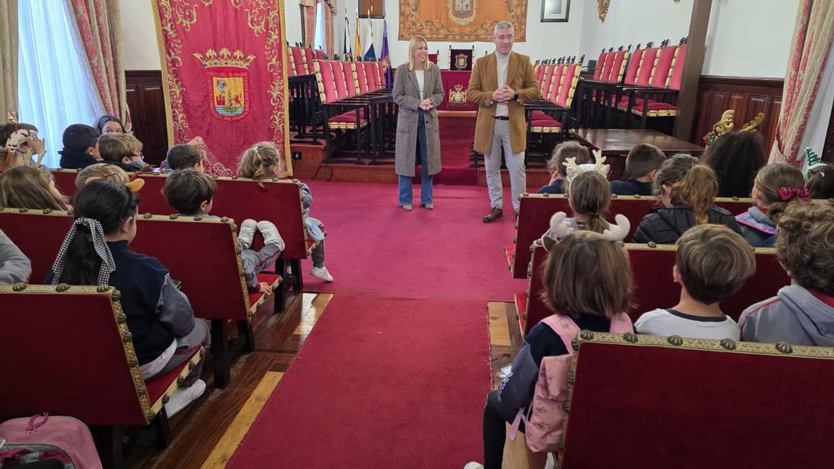 Visita del colegio Decroly.