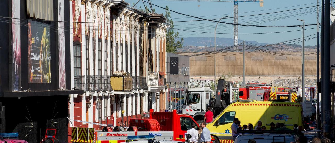Tragedia en un incendio de una discoteca en Murcia