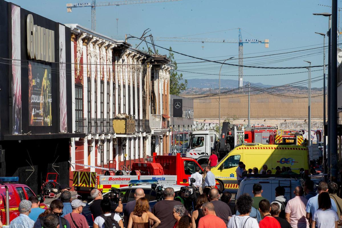 Tragedia en un incendio de una discoteca en Murcia