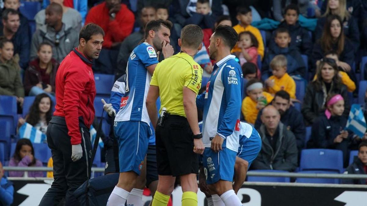 Baptistao se lesionó ante el Valencia