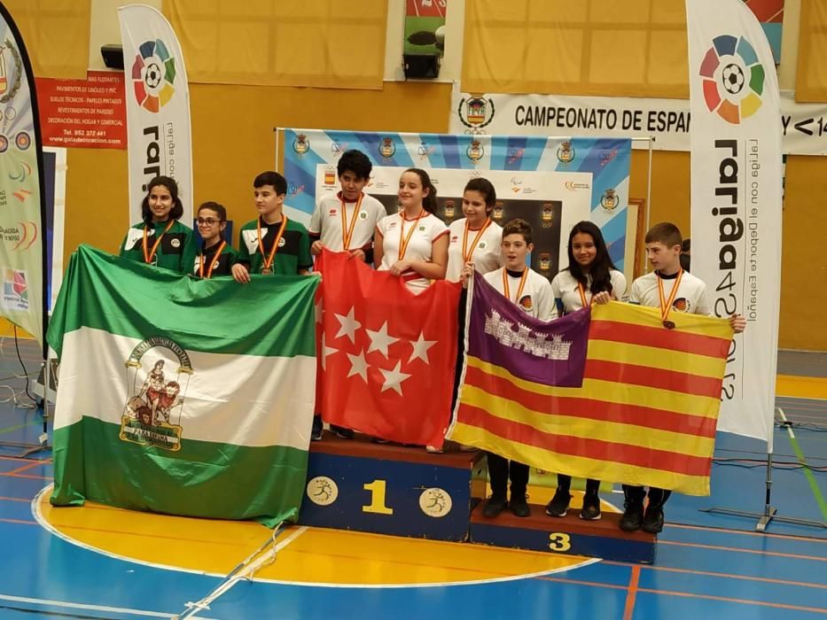 Nacional de tiro con arco en sala de cadete y menores de 14 años