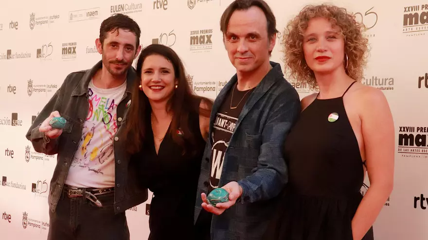 Video: El gironí Enric Auquer, premi Max a la millor interpretació