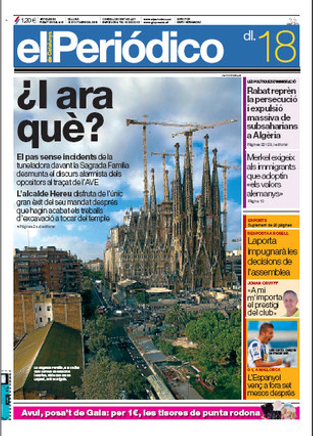 ’El Periódico de Catalunya’, 18/10/2010