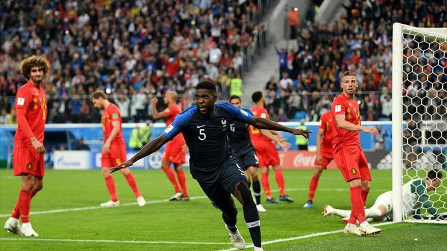 Umtiti lleva a Francia a la final