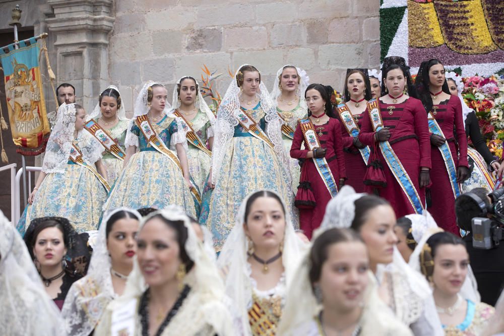 Fallas 2019: Ofrenda en Borriana