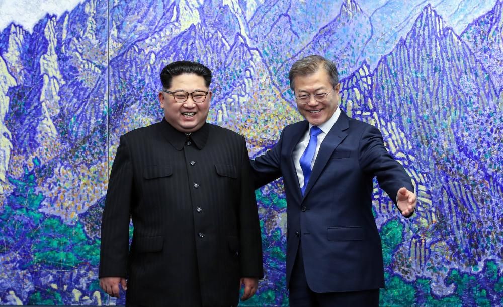 Encuentro entre Kim Jong-un y Moon Jae-in