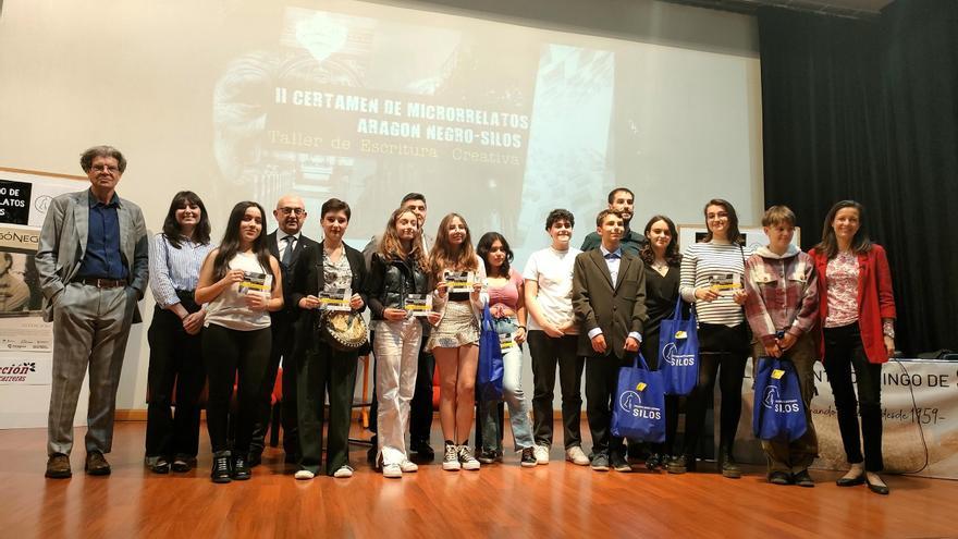 El Colegio Santo Domingo de Silos entrega los premios del concurso de microrrelatos Aragón Negro
