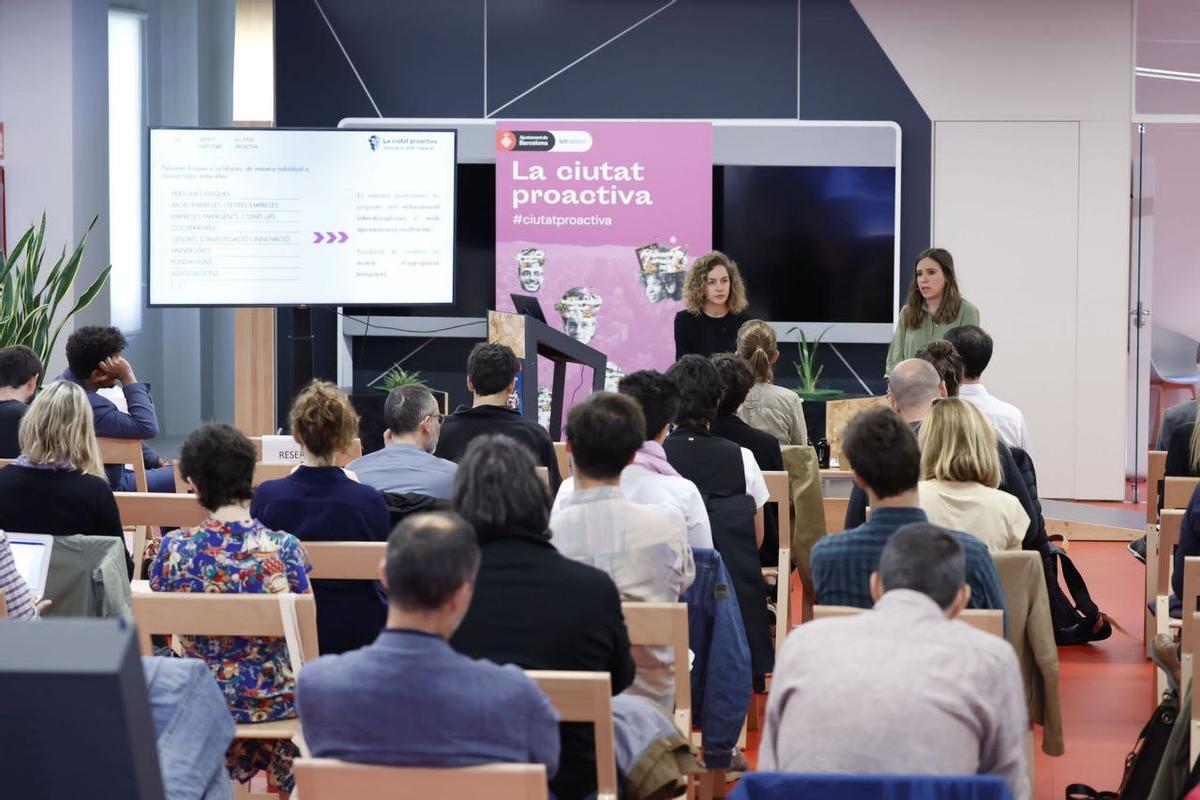 Cinc projectes d’innovació urbana guanyen la tercera edició de ‘La ciutat proactiva’ Cinc projectes d’innovació urbana guanyen la tercera edició de ‘La ciutat proactiva’