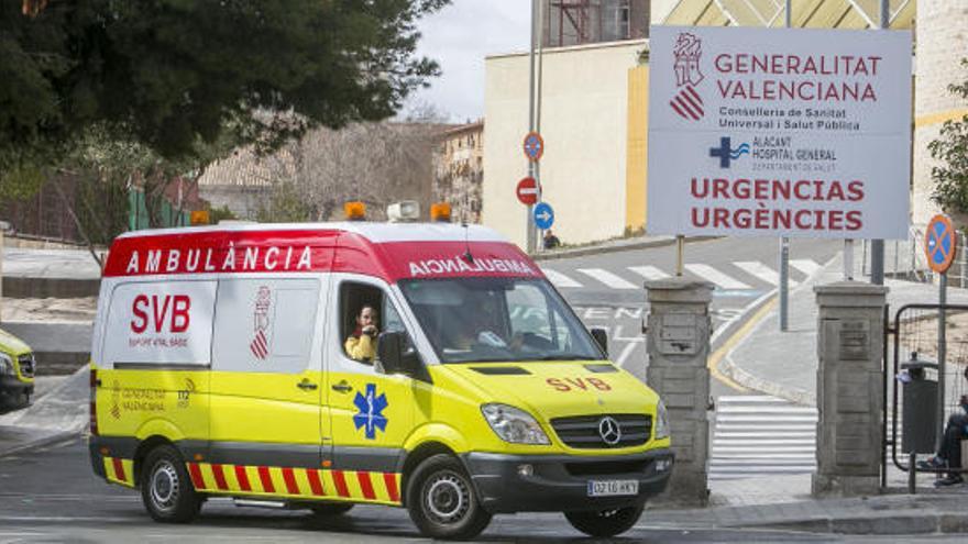 Accés a Urgències de l&#039;Hospital d&#039;Alacant