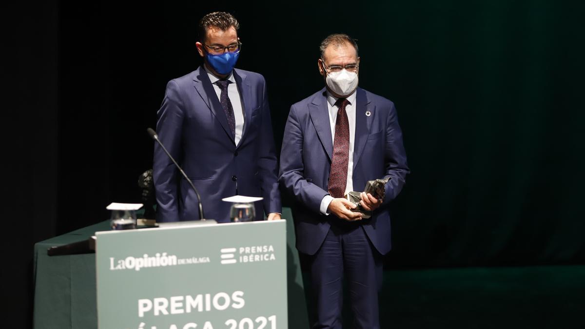 Gala de entrega de los Premios Málaga 2021 de La Opinión