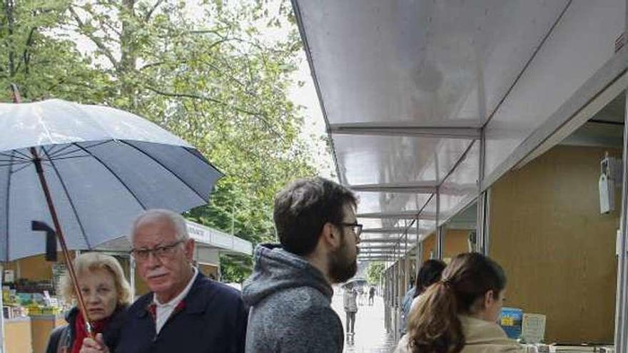 Aspecto de la Feria del Libro esta semana.