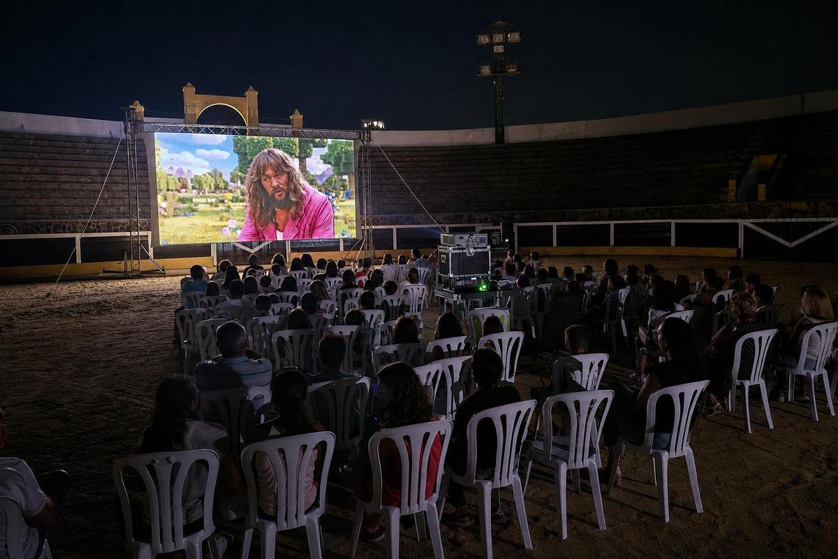 Cine de verano en Herrera del Duque.