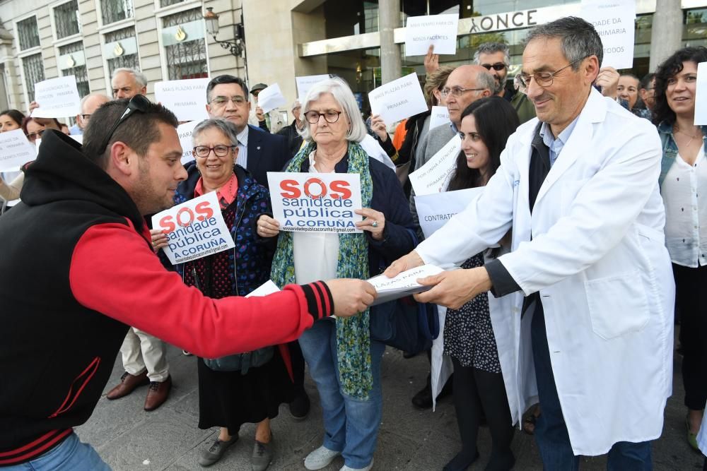 Médicos de A Coruña reivindican mejoras