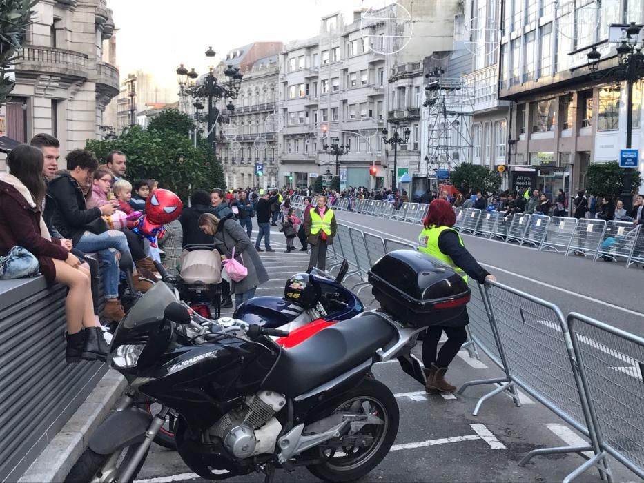 Cabalgata de Reyes en Vigo 2017