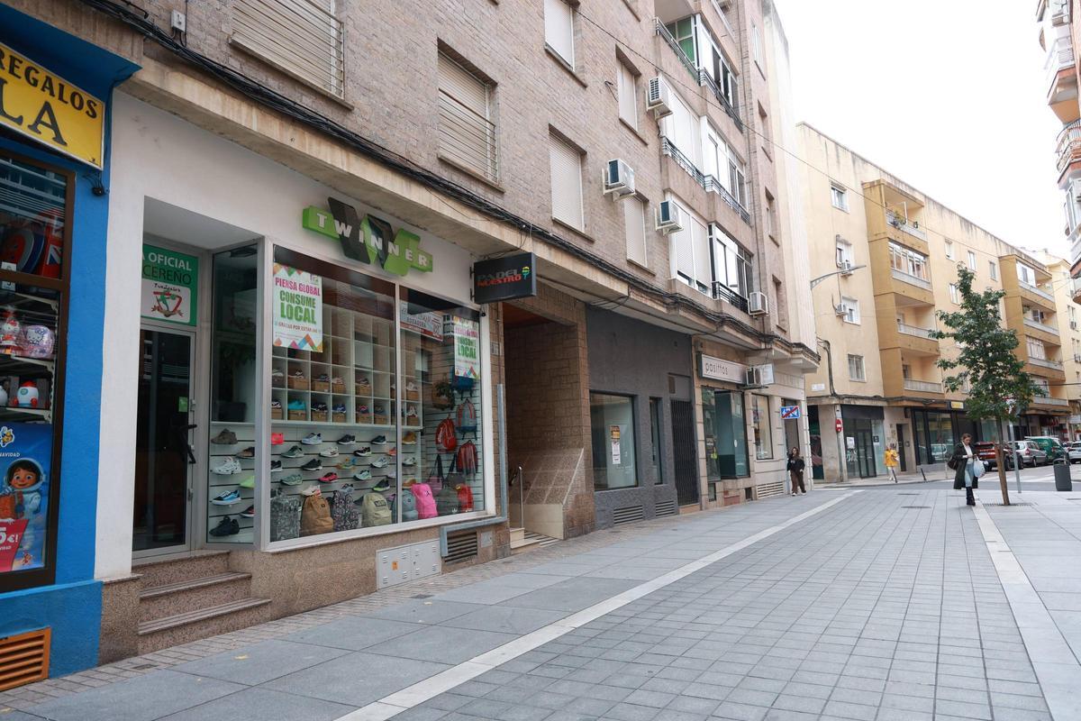 Galería | Este es el estado actual de las calles comerciales del centro de Cáceres