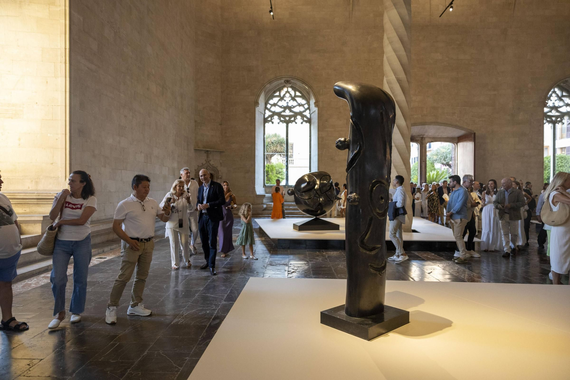 La exposició de Miró en La Llotja, en imágenes