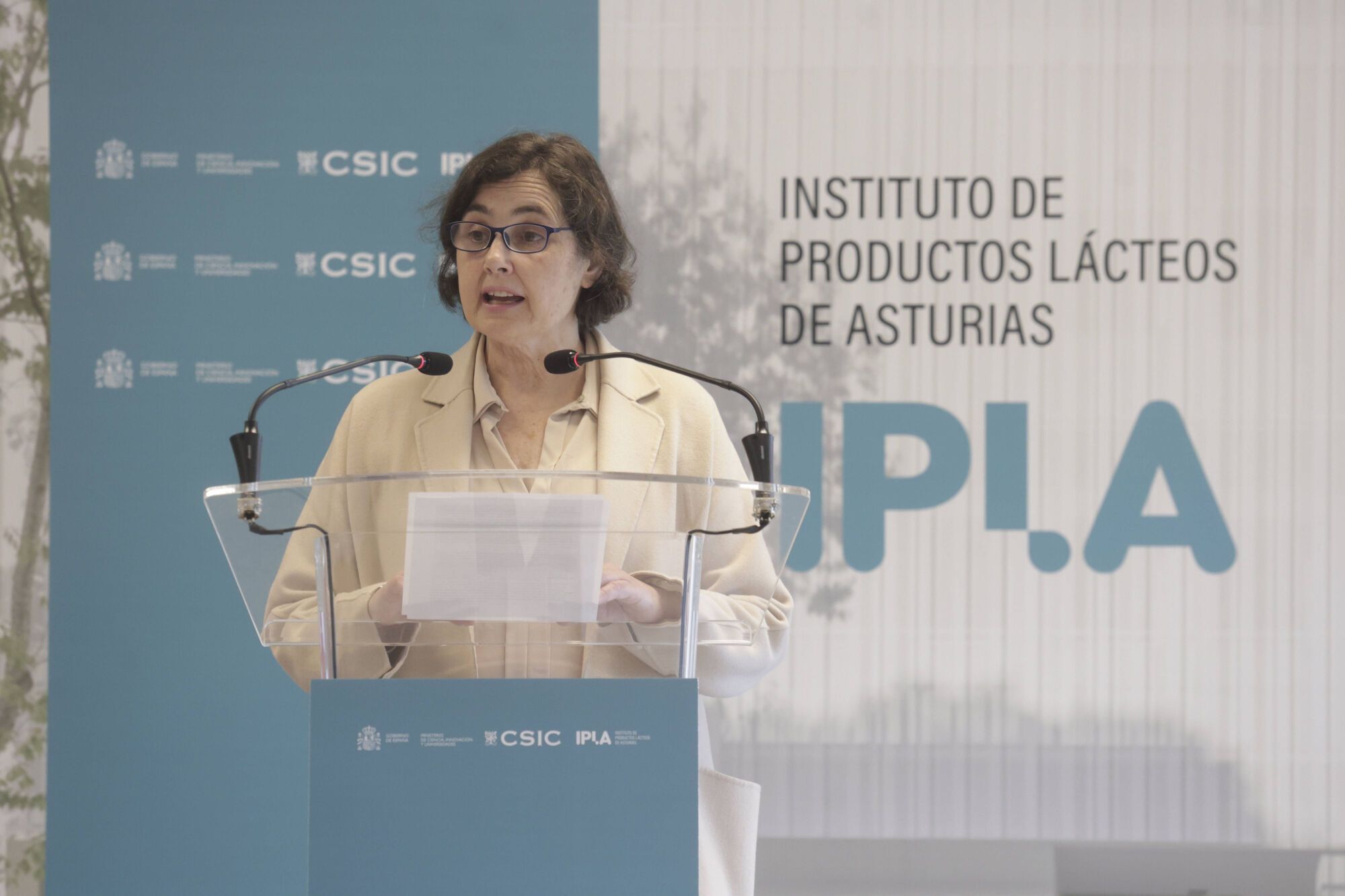 Así es la nueva sede del Instituto de Productos Lácteos de Asturias (IPLA) en Oviedo.
