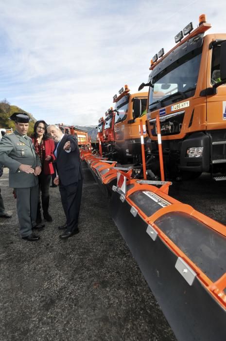 Presentación de la campaña invernal en la autopista Huerna