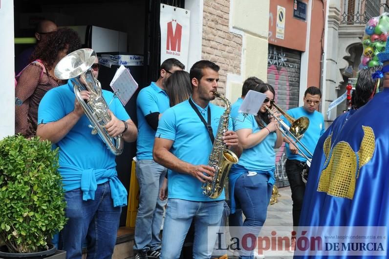 Ambiente sardinero en las calles de Murcia