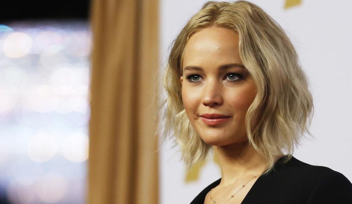 La actriz Jennifer Lawrence.