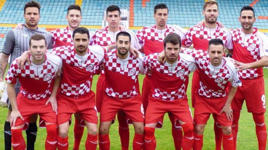 Once inicial con el que saltó ayer la selección de Castilla y Léon.