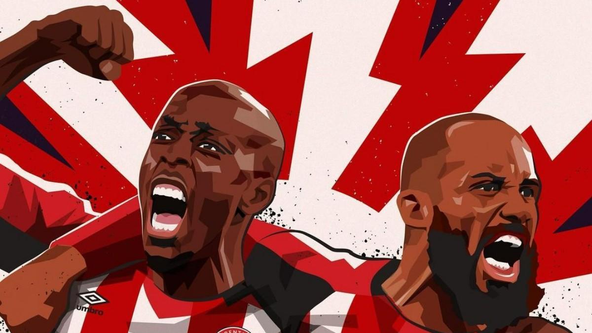 Wissa y Mbeumo, goleadores del Brentford