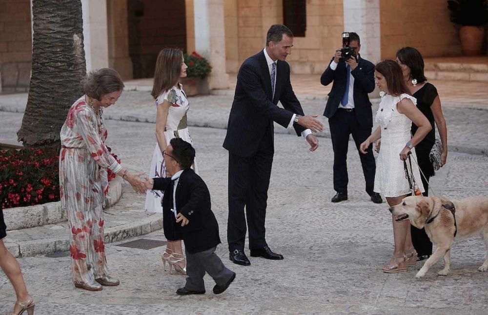 Cóctel de Felipe VI en la Almudaina