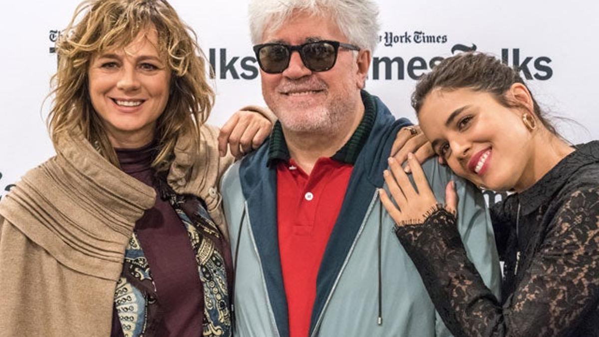 PEdro Almodóvar presenta la película 'Julieta' en NY