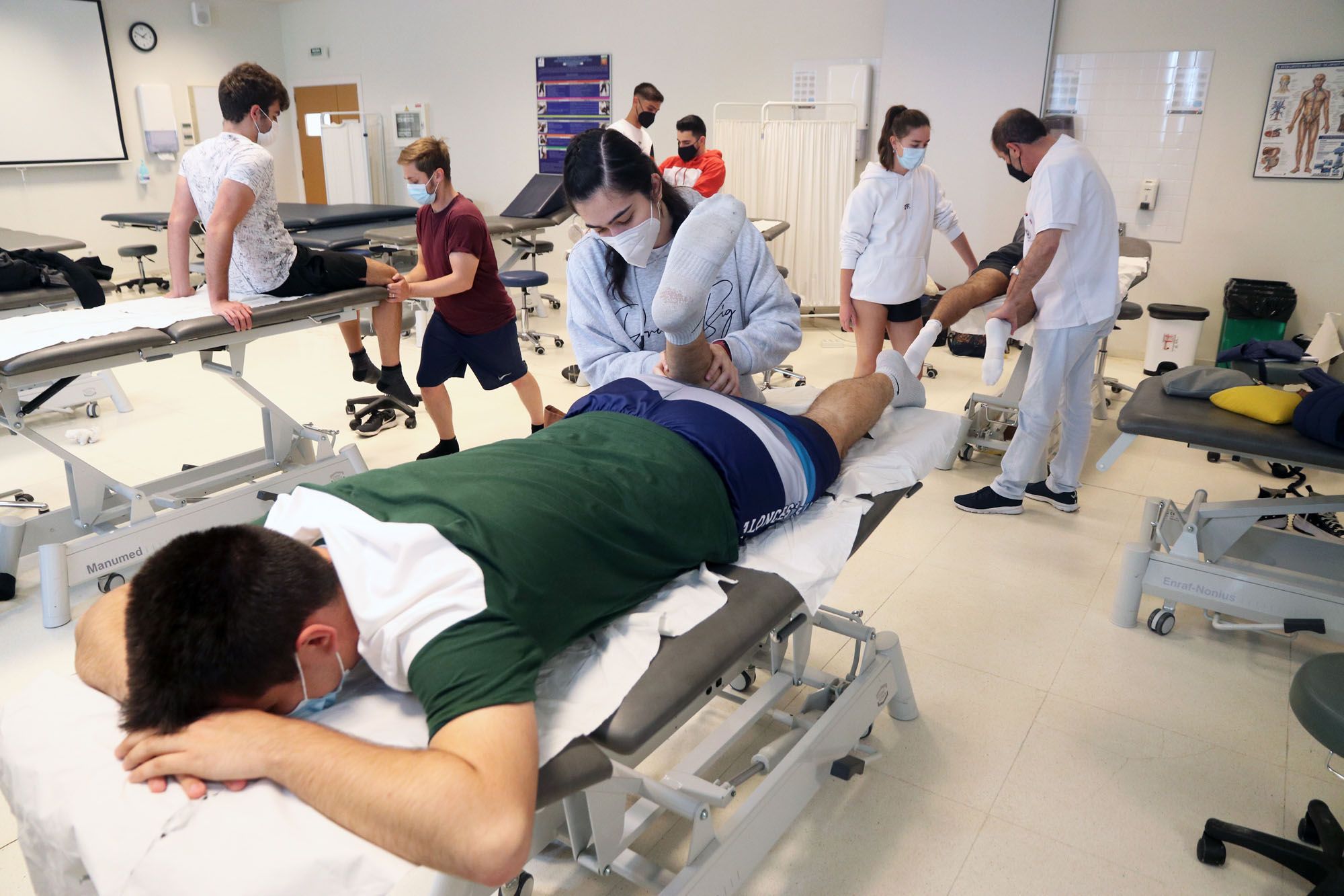 Los alumnos vuelven a las aulas de la Universidad de Málaga