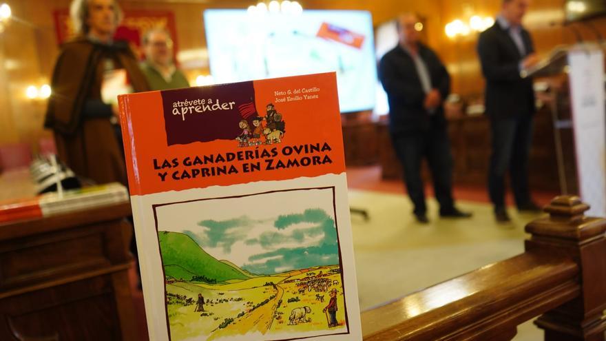 El ganado ovino y caprino de Zamora, en cómic