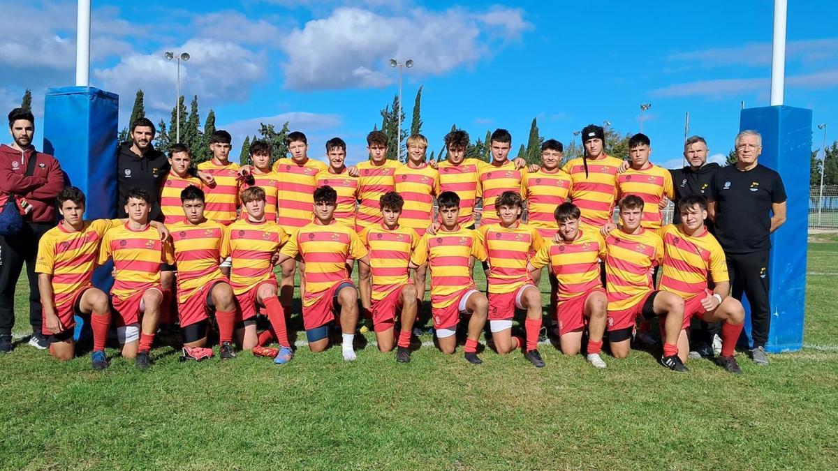 La selecció catalana de rugby