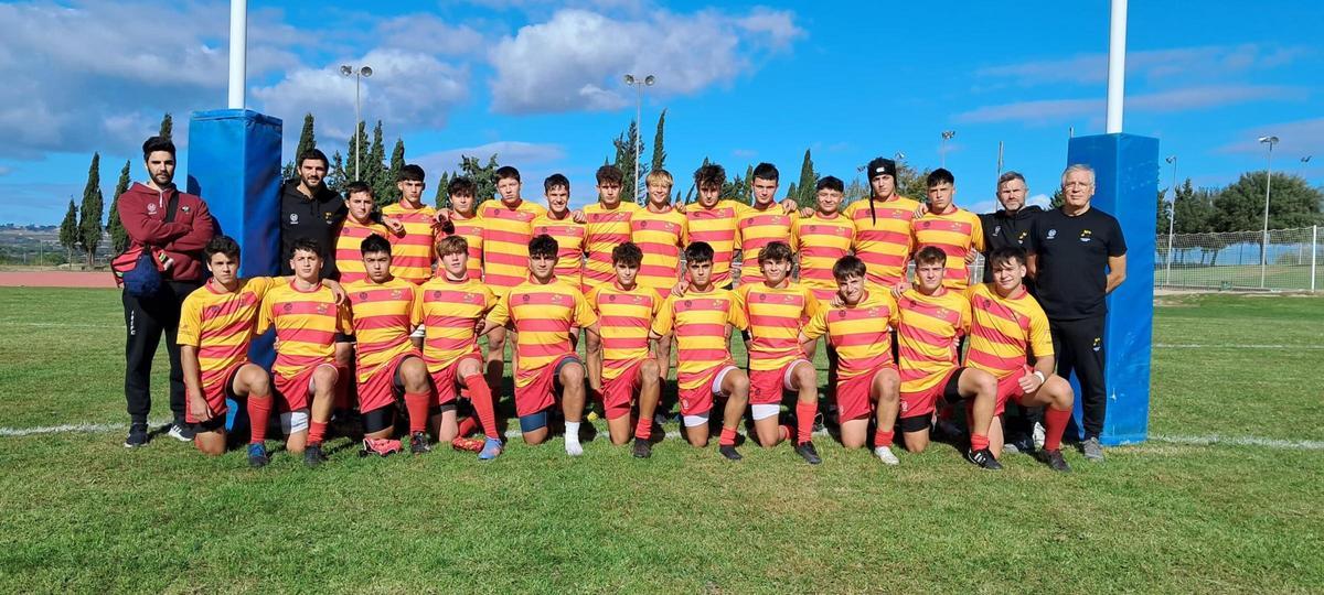 La selecció catalana de rugby