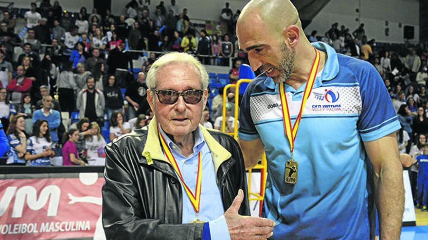 Damià Seguí y Marcos Dreyer durante la pasada temporada.