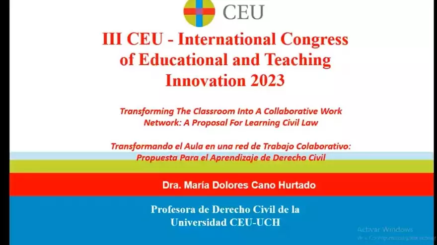 Aprender el Derecho Civil a través del trabajo colaborativo