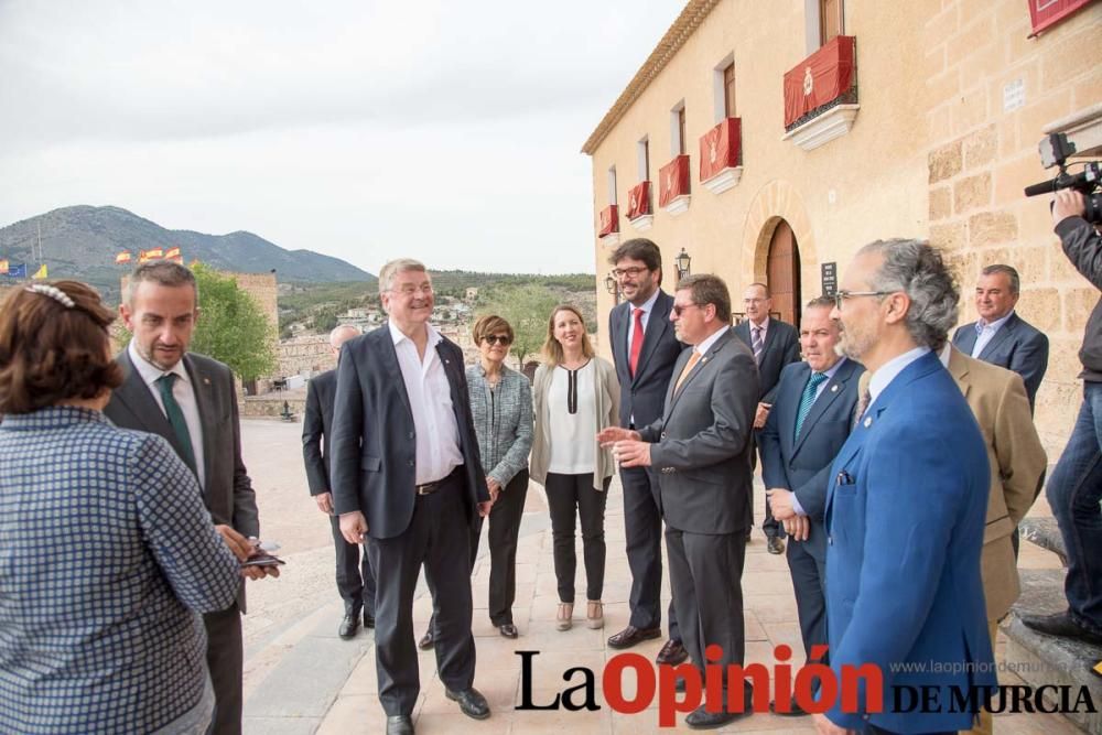 Visita de Markku Markkula a Caravaca