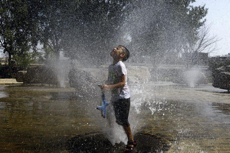 Domingo de calor en Zaragoza