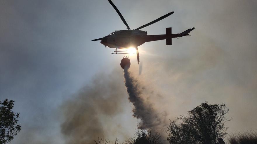 Estabilizado el incendio del Montgó en Xàbia