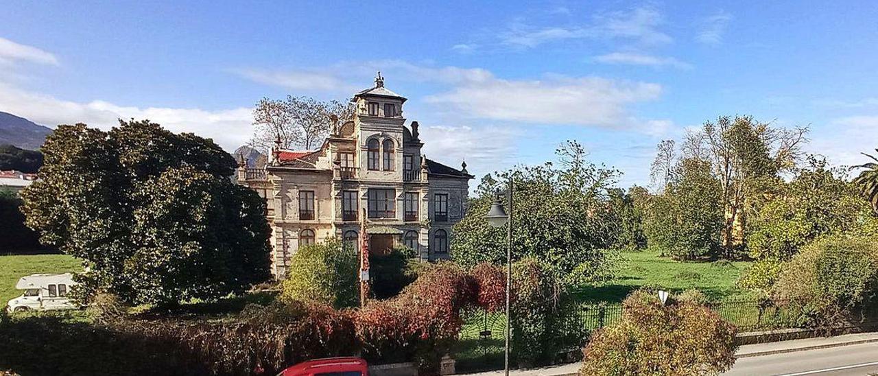 El Palacio de Partarríu, en cuya finca se prevé la edificación.