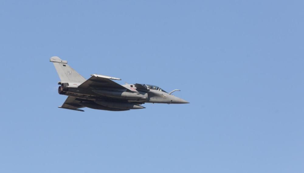 Los aviones del Ejército del Aire no han podido volver a Los Llanos debido al mal tiempo.