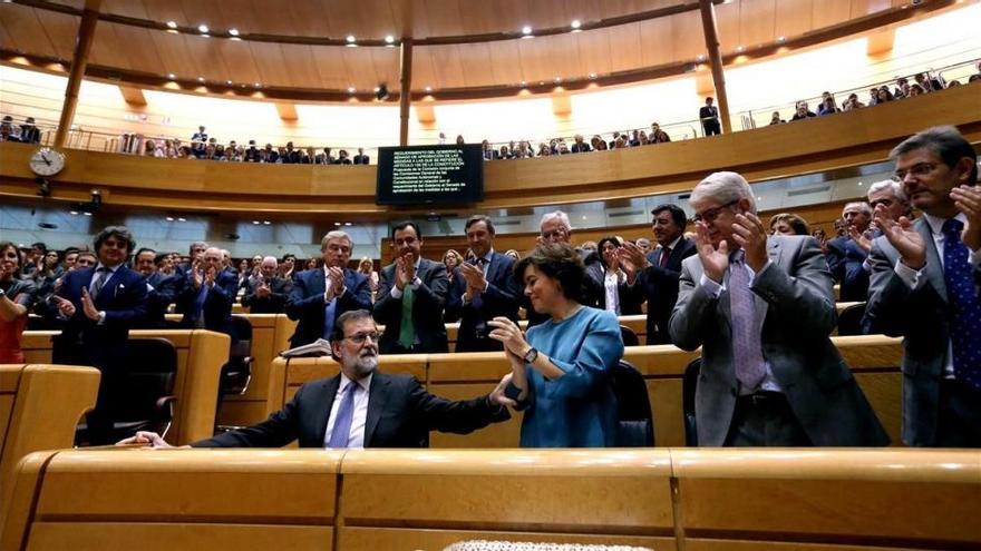 Rajoy asegura que el 155 impedirá que &quot;se abuse de Cataluña&quot;