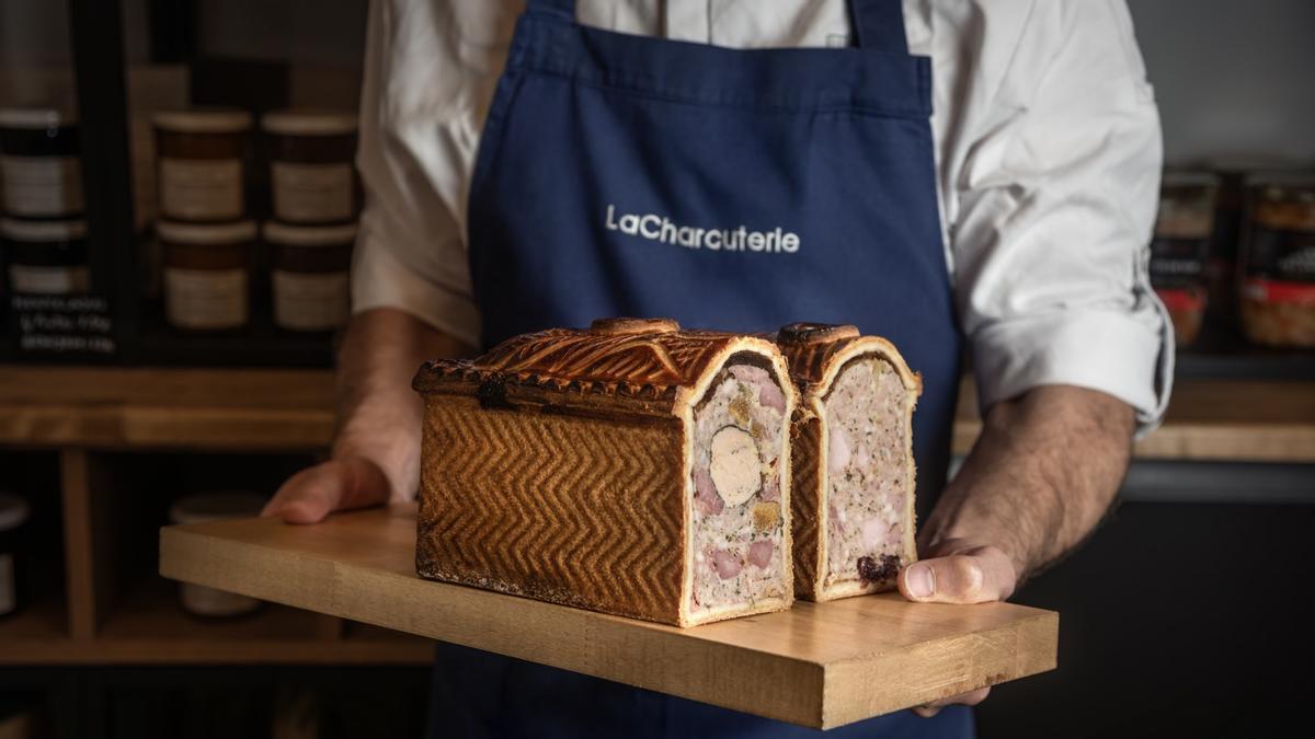 El ‘pâté en croûte’ que elaboran en La Charcuterie.