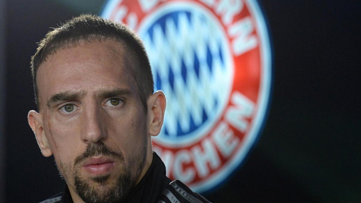 Franck Ribéry, delantero del Bayern de Múnich