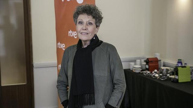 Rosa María Mateo, administradora única de RTVE, el pasado enero, en Barcelona.