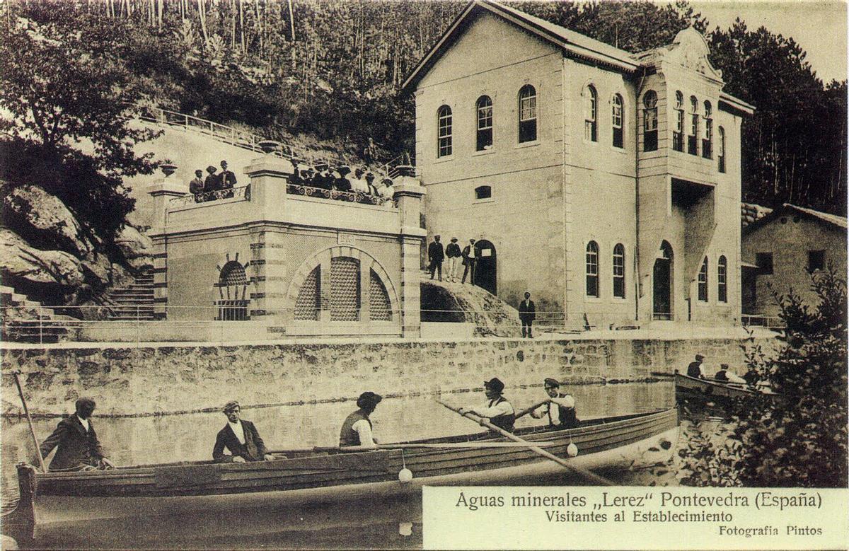 Antiguo Balenario del Lérez en una imagen de archivo.