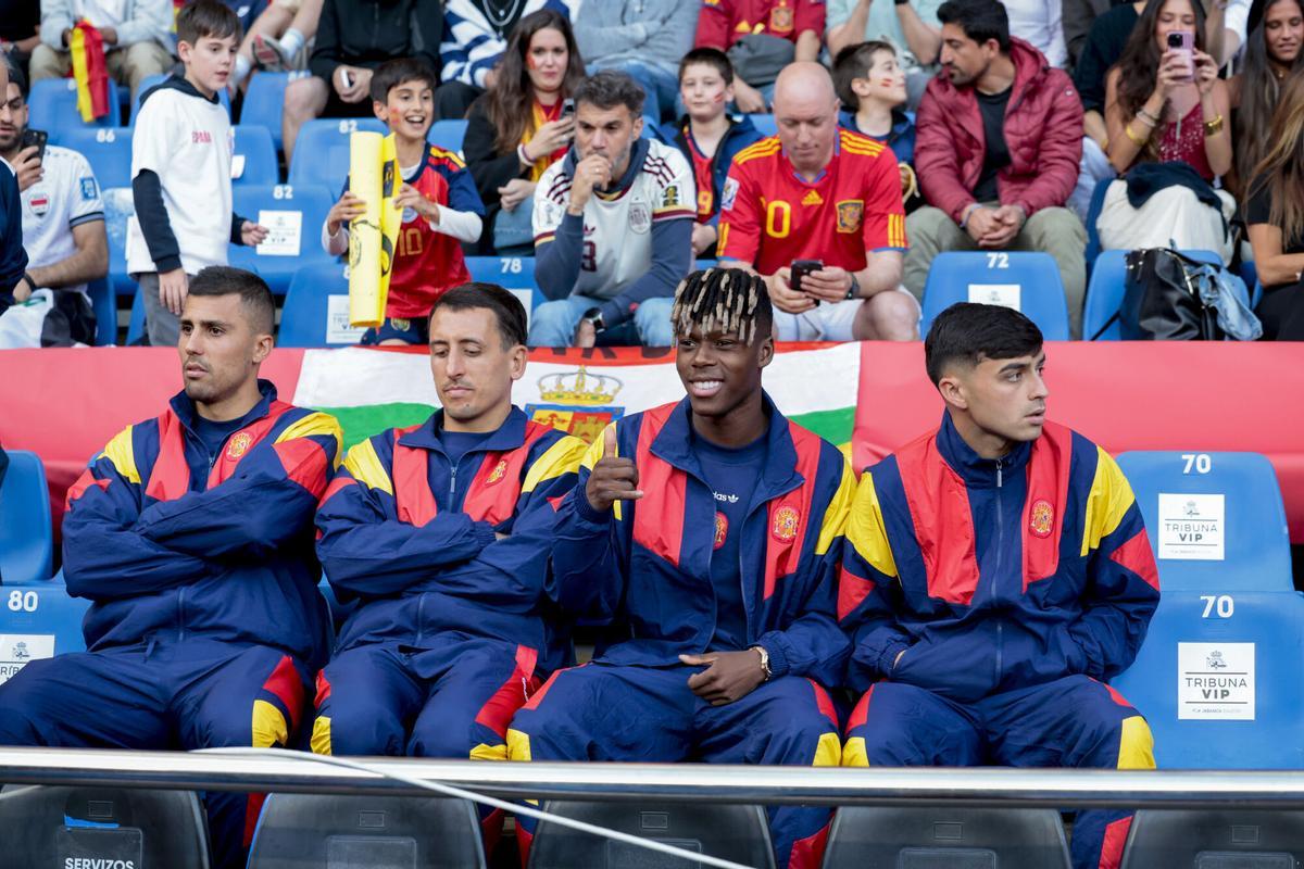 Amistoso de selecciones: España - Irak, en imágenes.