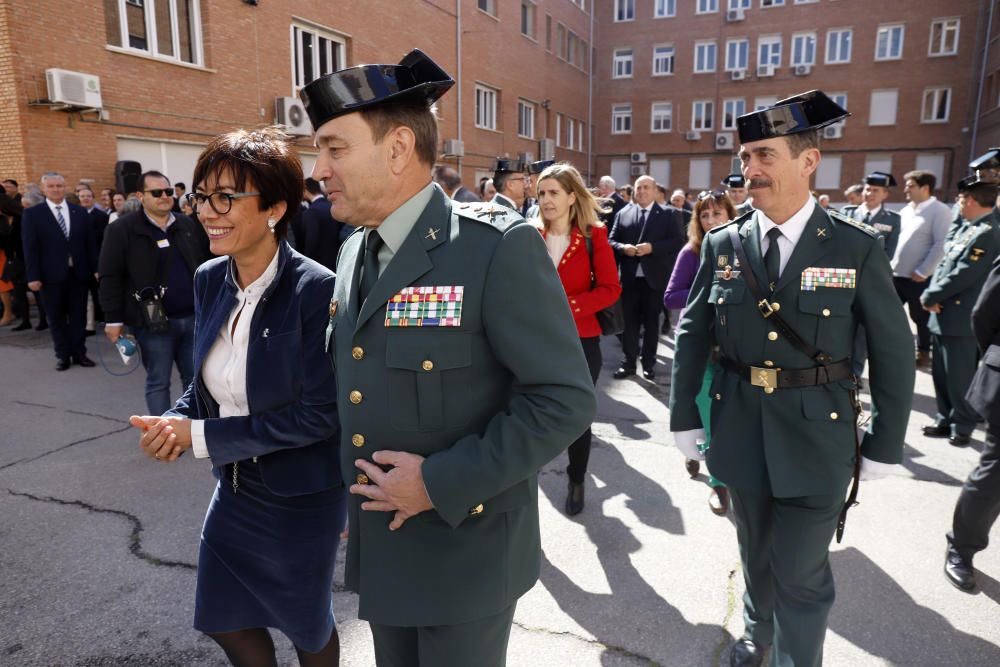 Toma de posesión del nuevo coronel jefe de la Comandancia de la Guardia Civil de Málaga