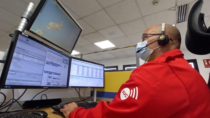Lanzarote was in 2021 the third island with the highest activity of the SUC, registering more than 20,300 resolved incidents